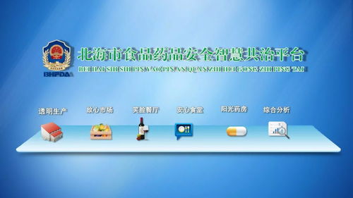 北海市食品药品安全智慧共治系统上线 互联网安全服务新标杆